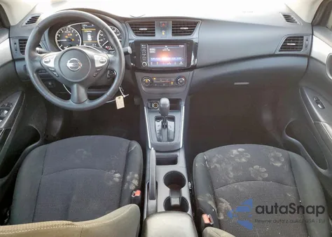 2019 Nissan Sentra S z USA, uszkodzony, nr VIN 3N1AB7AP2KY301917